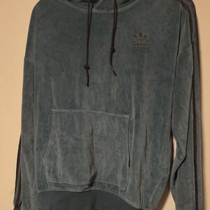 Adidas Men's Blue Hoodie